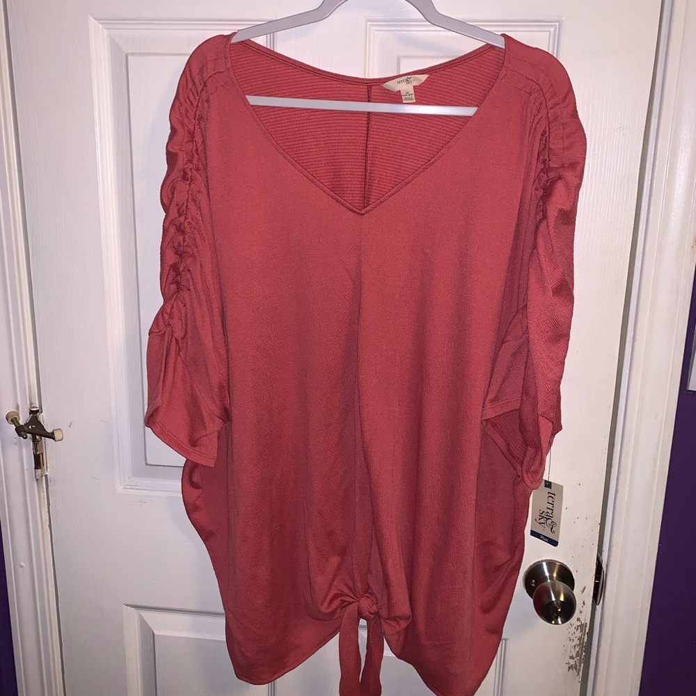 Tie Front Top
